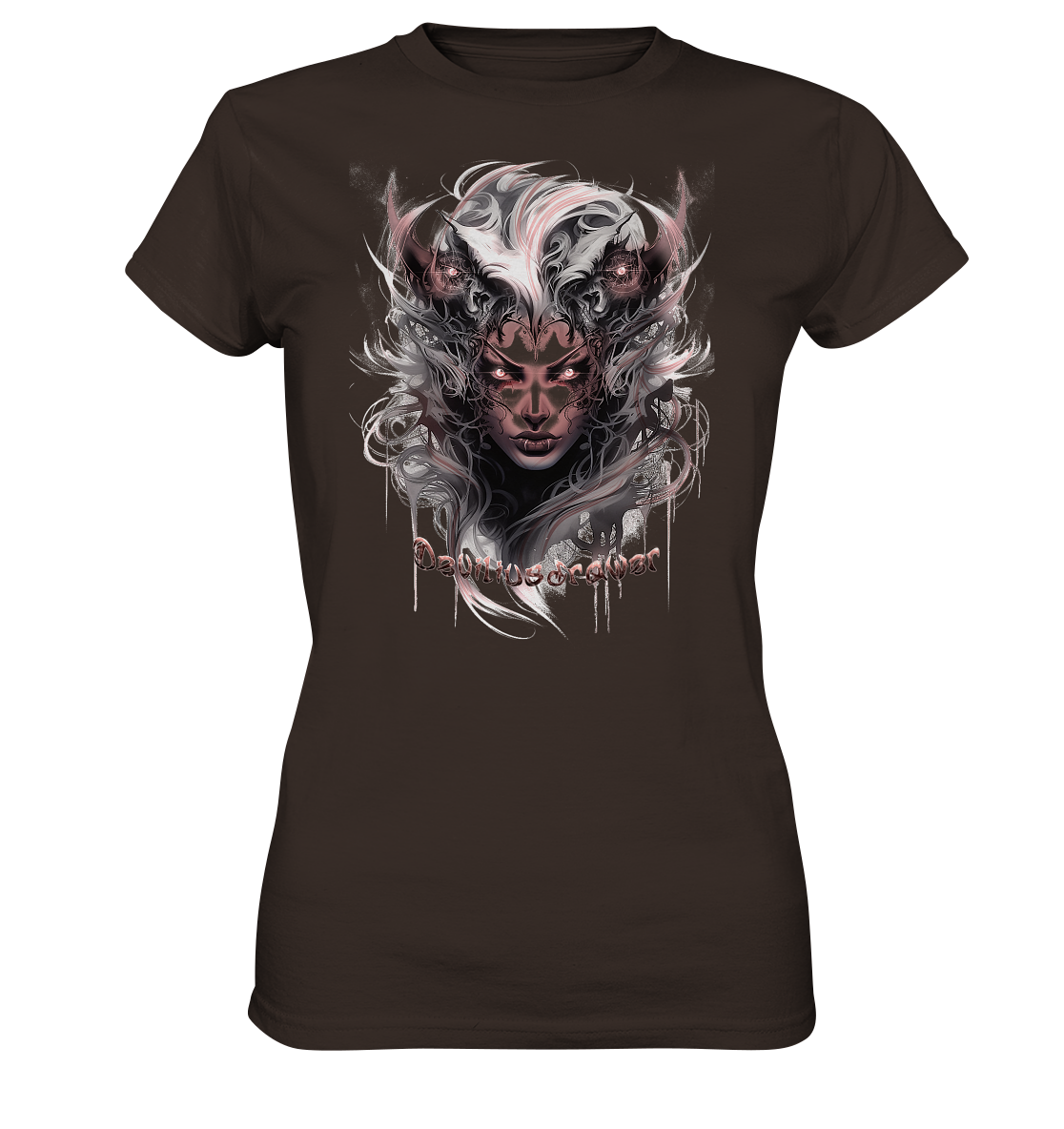 Deviliusdrawer Demonic Elf - Ladies Premium Shirt