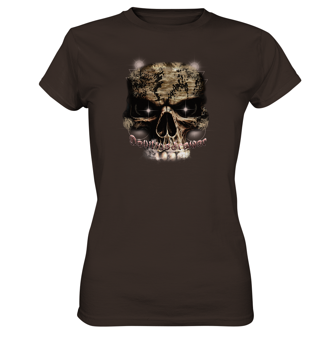 Deviliusdrawer Skeleton Eye - Ladies Premium Shirt