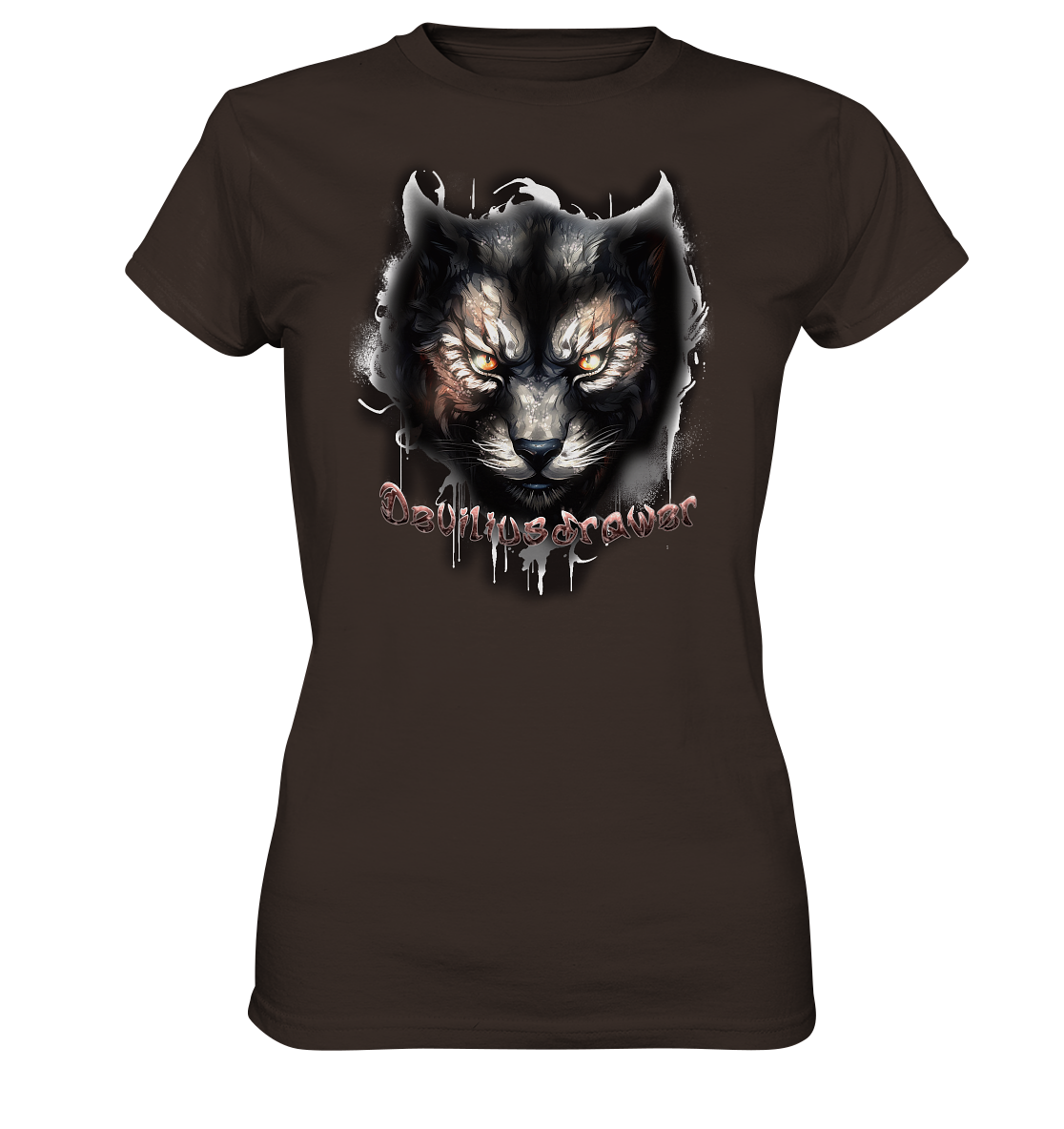 Deviliusdrawer Vampire Cat - Ladies Premium Shirt