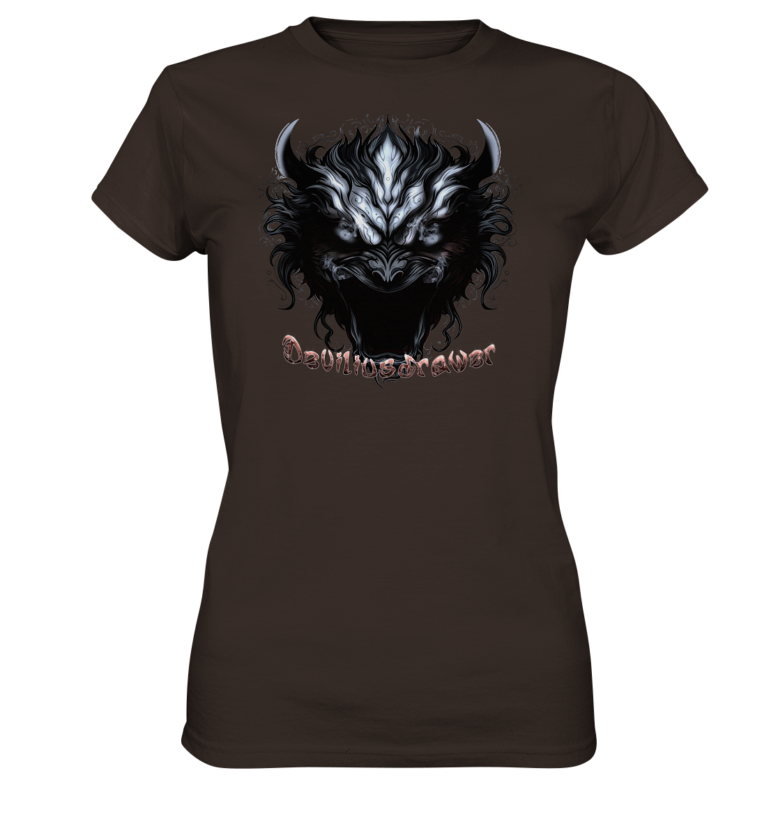 Deviliusdrawer Zombie Demon - Ladies Premium Shirt