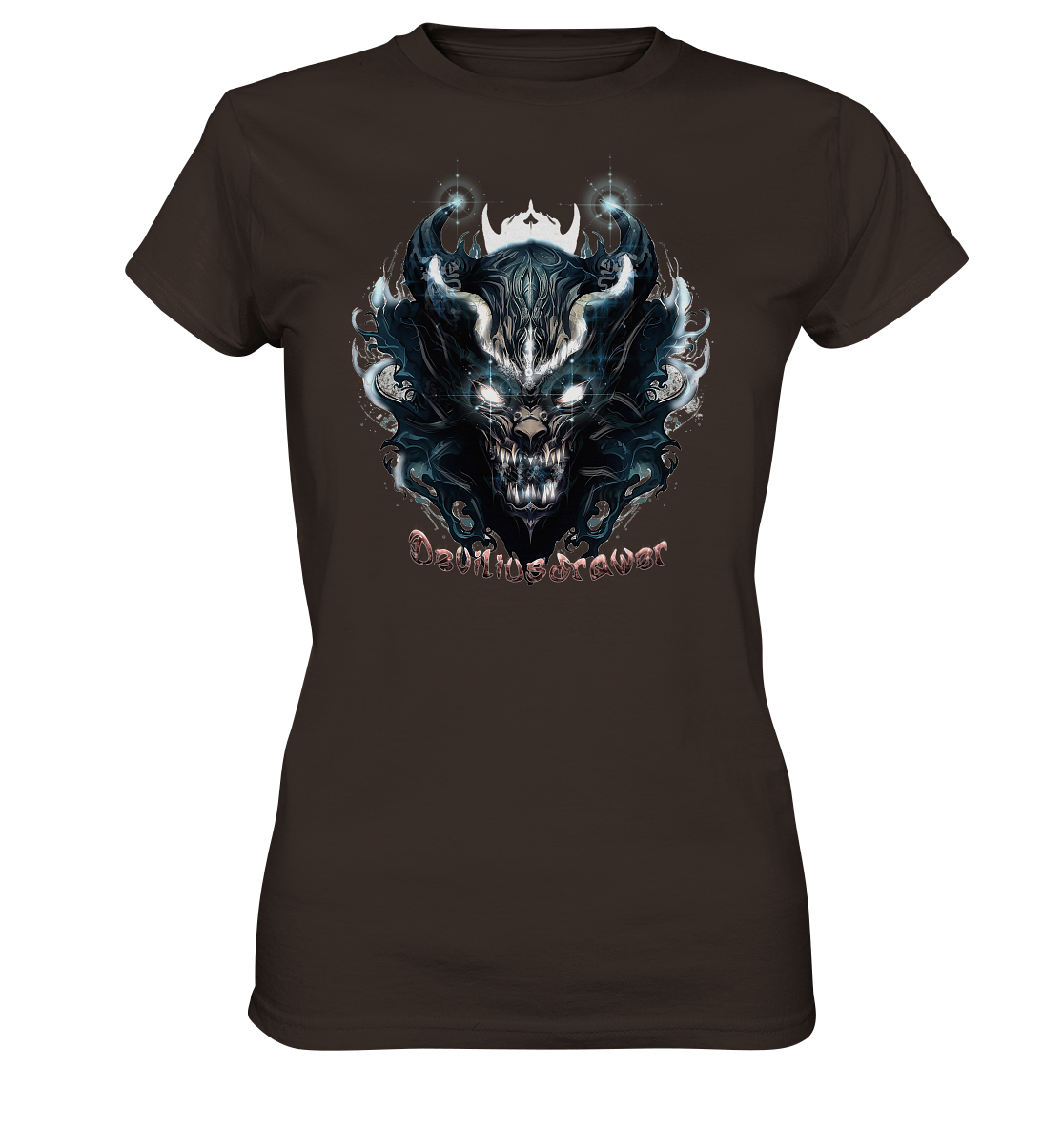 Deviliusdrawer Demonic Star - Ladies Premium Shirt