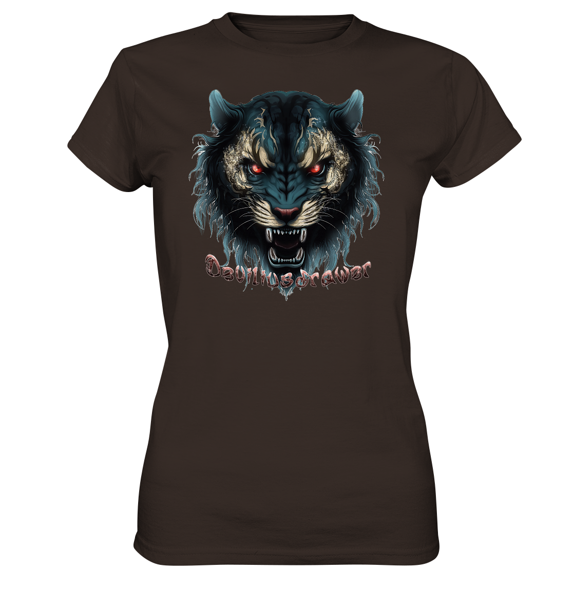 Deviliusdrawer Tigercat - Ladies Premium Shirt
