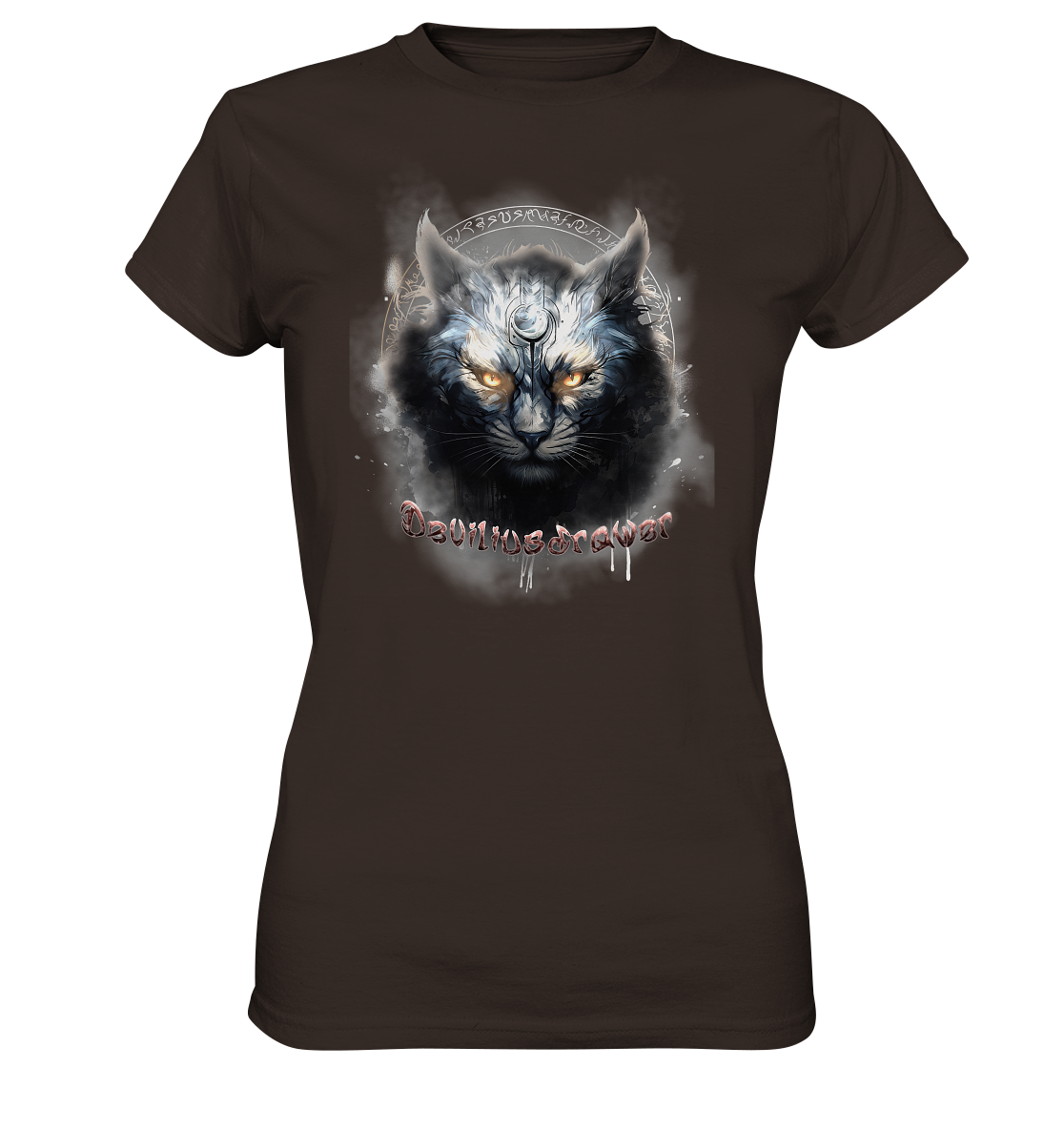 Deviliusdrawer Mysthic Cat - Ladies Premium Shirt