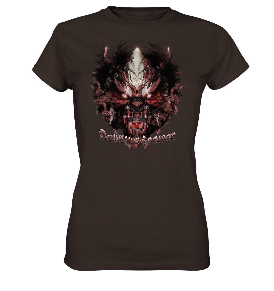 Deviliusdrawer Bloody Demon Vampire - Ladies Premium Shirt