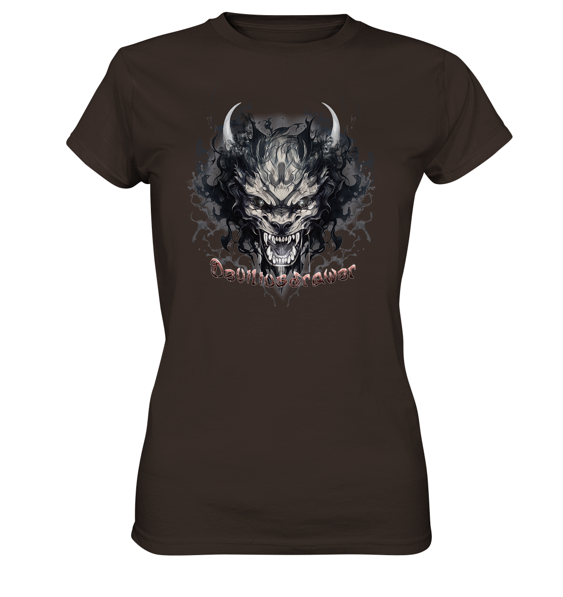 Deviliusdrawer Smoke Beast - Ladies Premium Shirt