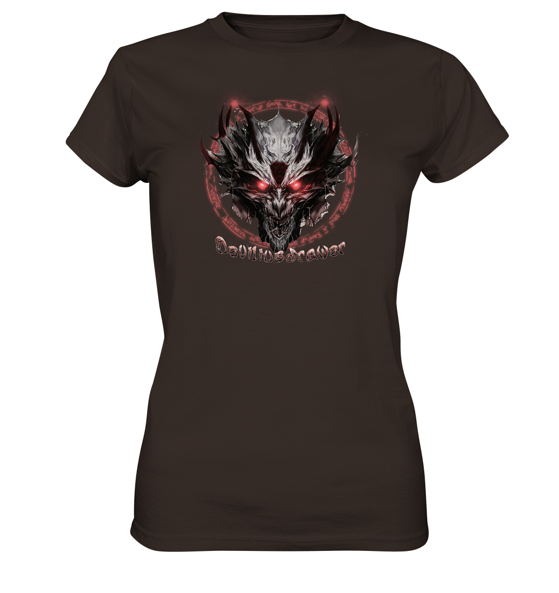 Deviliusdrawer Magic Glow Devil - Ladies Premium Shirt