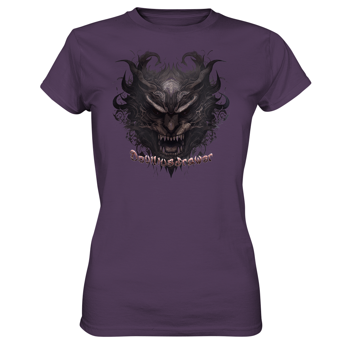 Deviliusdrawer Devils Demon - Ladies Premium Shirt