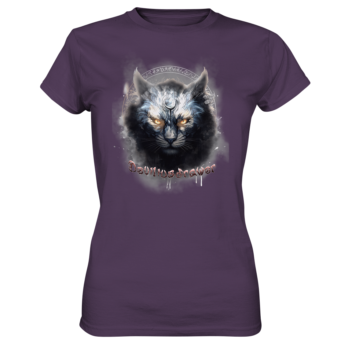 Deviliusdrawer Mysthic Cat - Ladies Premium Shirt