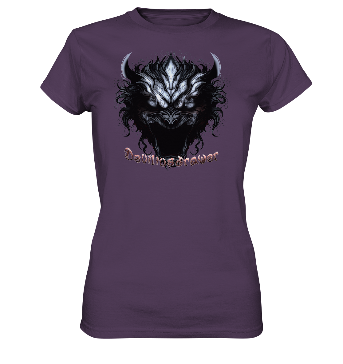 Deviliusdrawer Zombie Demon - Ladies Premium Shirt