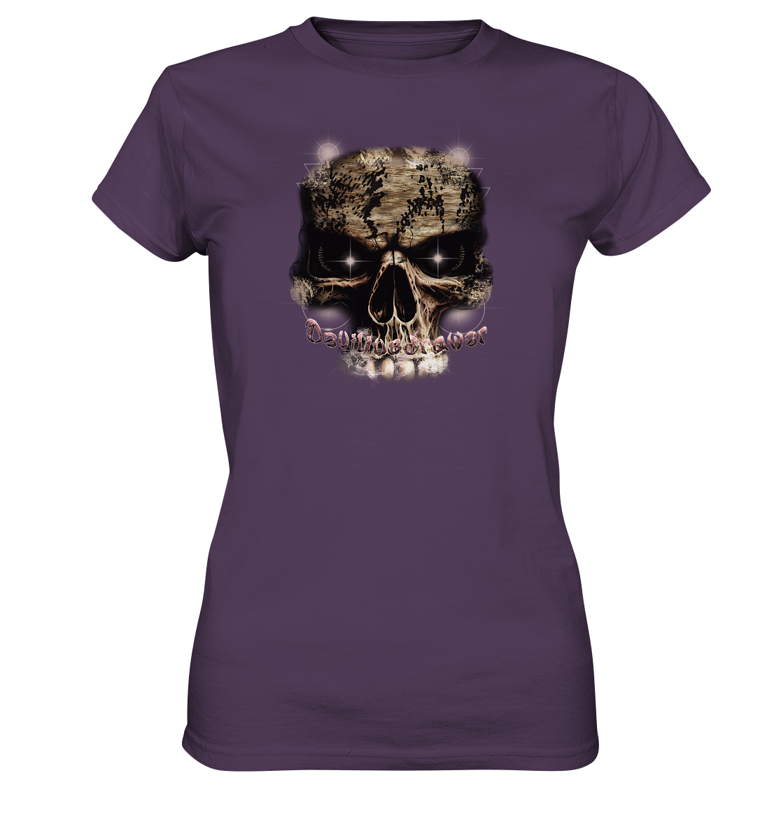 Deviliusdrawer Skeleton Eye - Ladies Premium Shirt