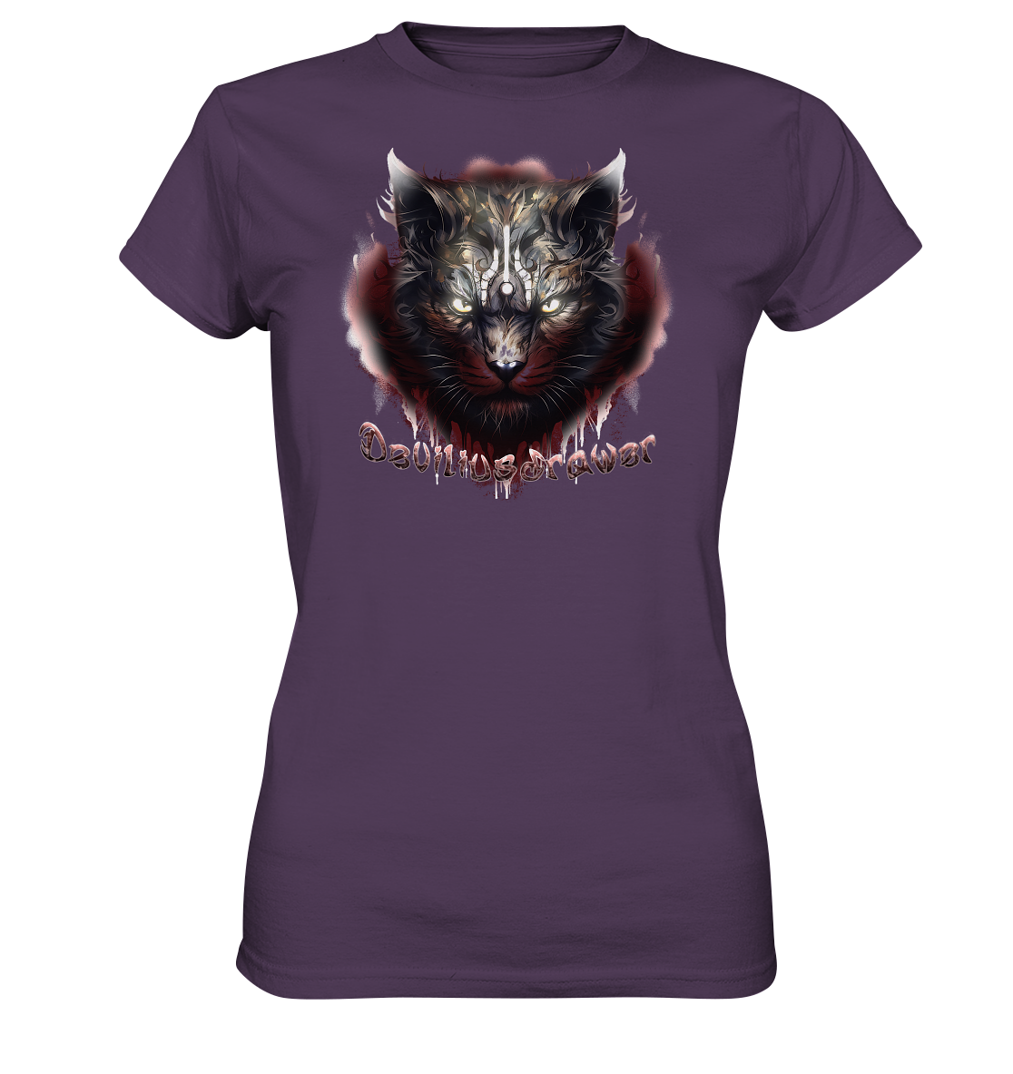 Deviliusdrawer Angry Badass - Ladies Premium Shirt