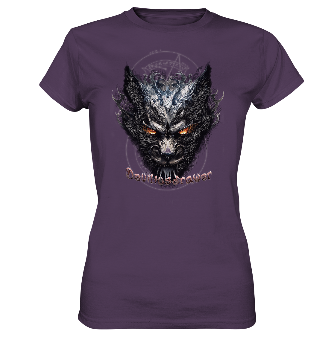 Deviliusdrawer Iron Cat - Ladies Premium Shirt