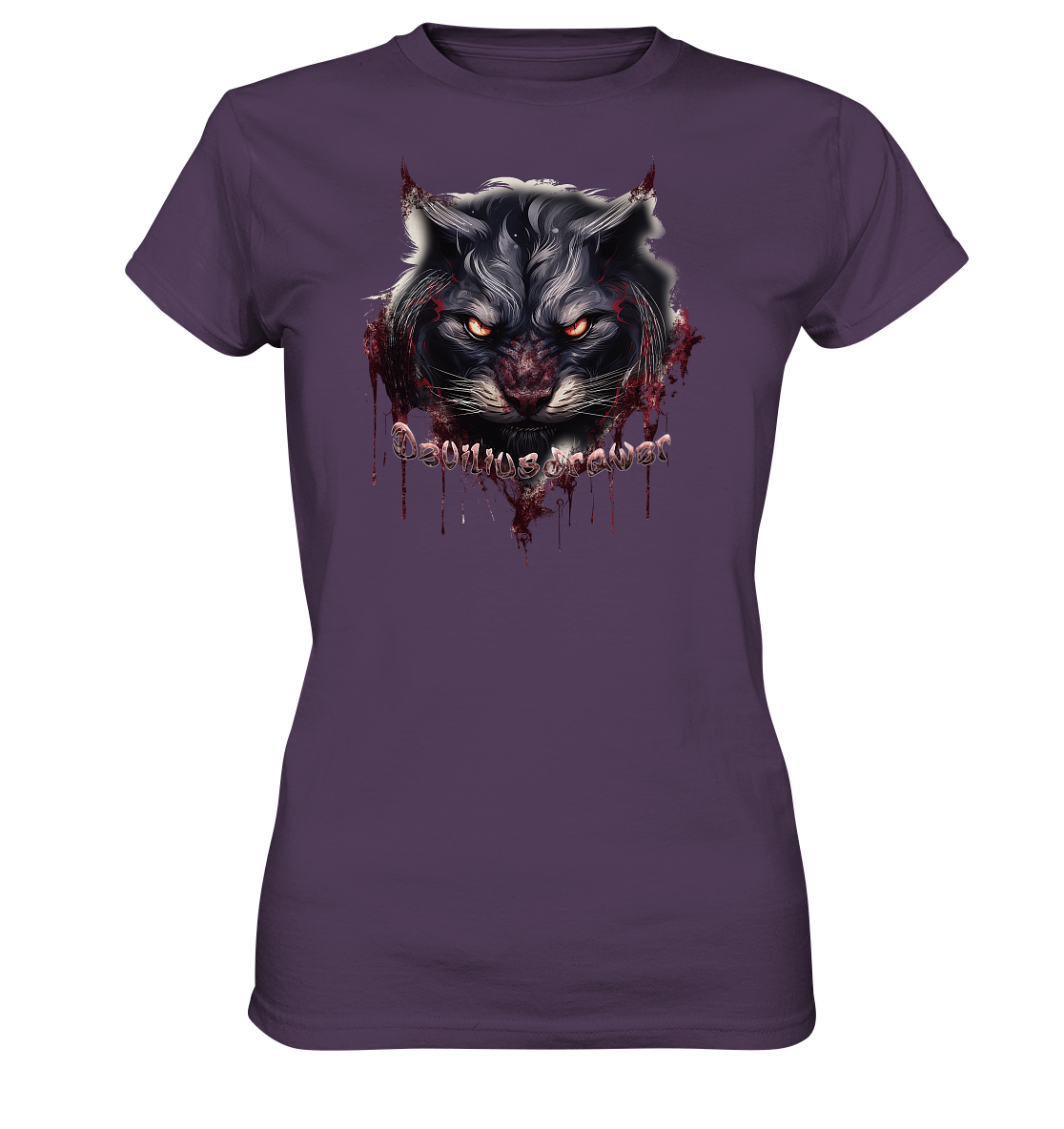 Deviliusdrawer Badass Cat - Ladies Premium Shirt