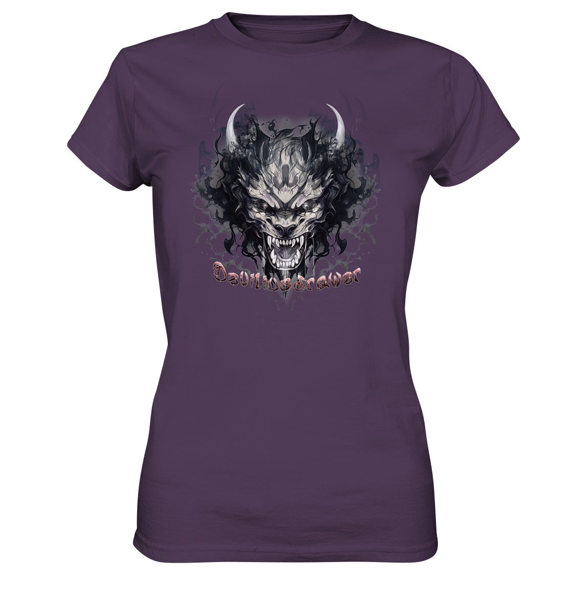 Deviliusdrawer Smoke Beast - Ladies Premium Shirt