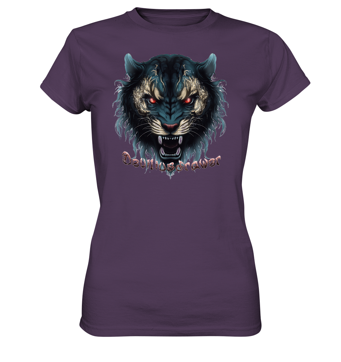 Deviliusdrawer Tigercat - Ladies Premium Shirt