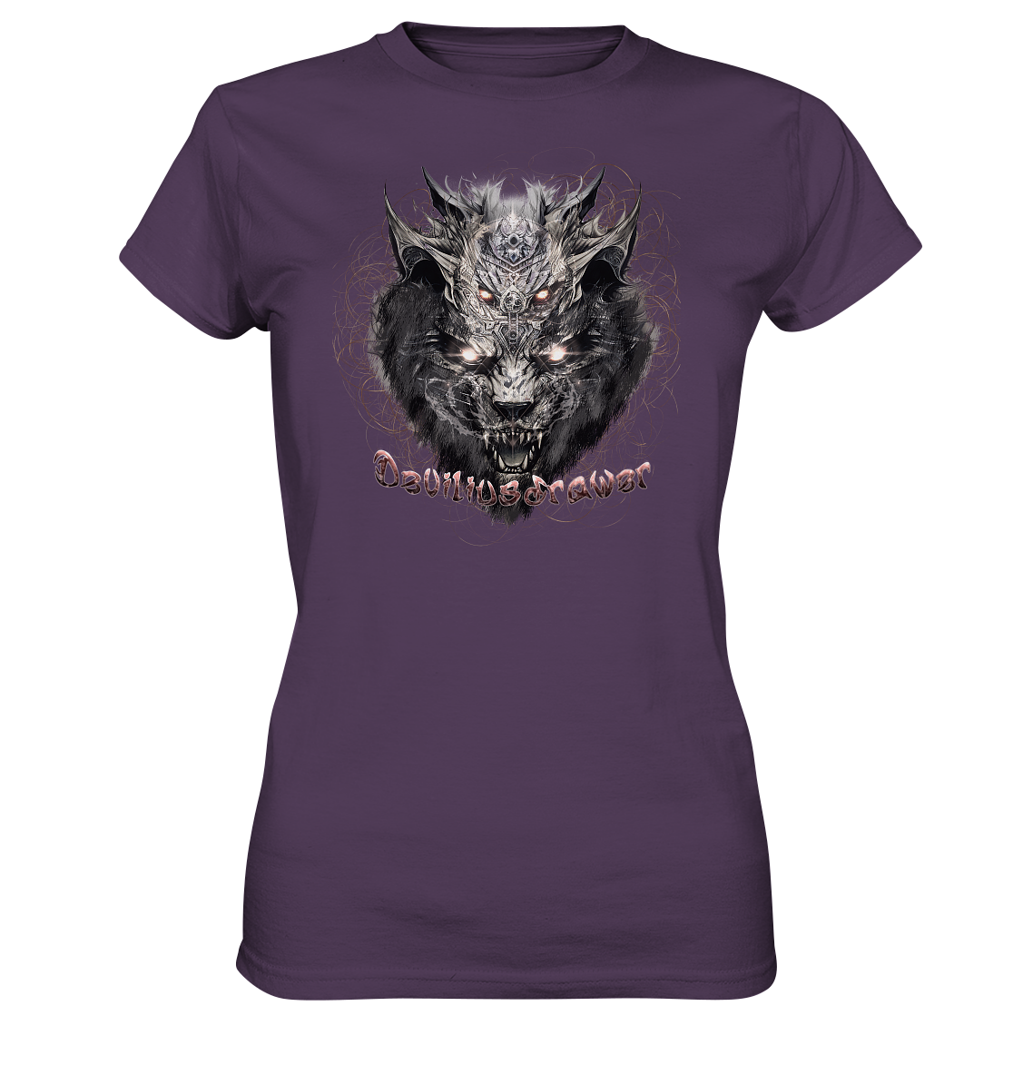 Deviliusdrawer Magical Beast Cat - Ladies Premium Shirt