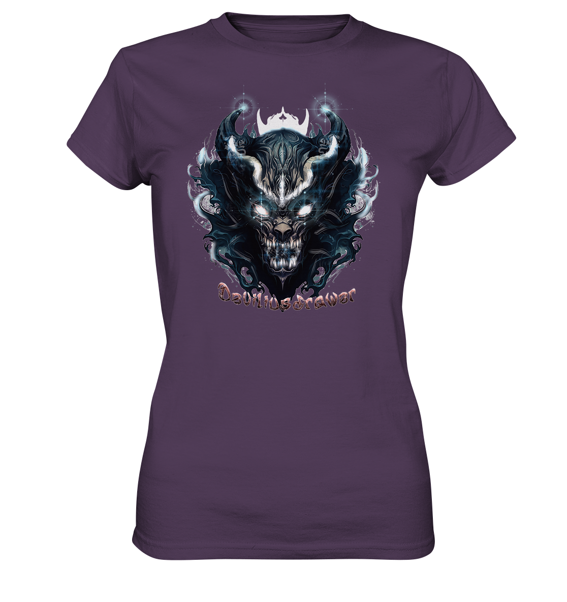 Deviliusdrawer Demonic Star - Ladies Premium Shirt