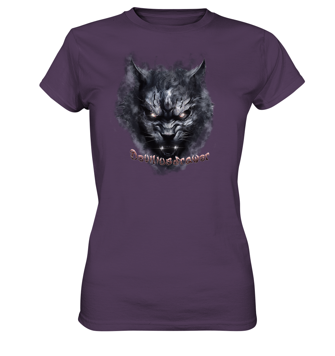 Deviliusdrawer Dark Beast Tiger  - Ladies Premium Shirt