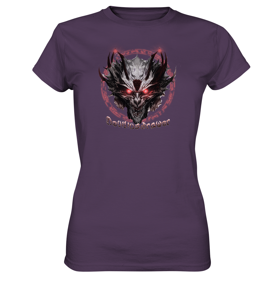 Deviliusdrawer Magic Glow Devil - Ladies Premium Shirt