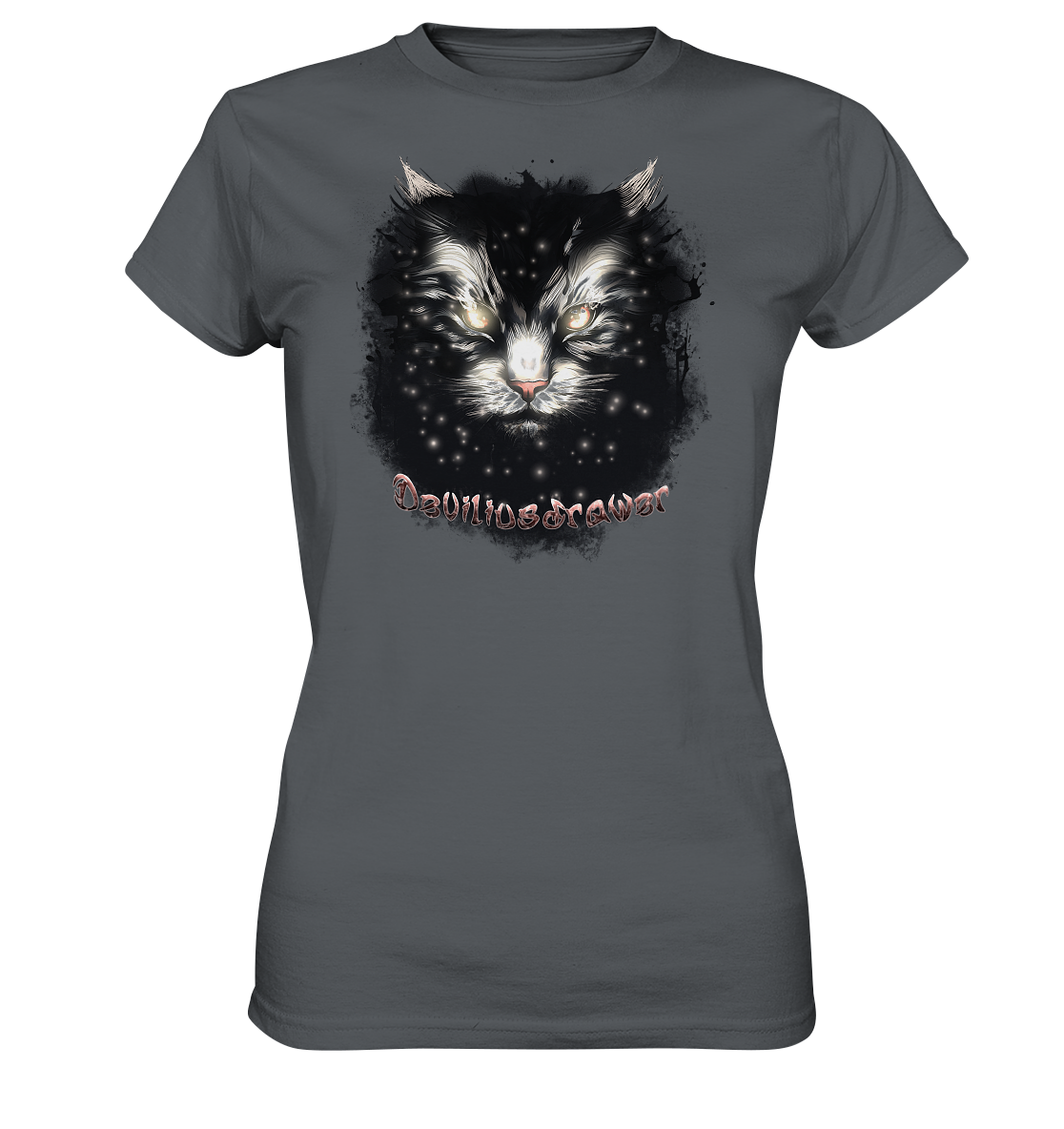 Deviliusdrawer Star Cat - Ladies Premium Shirt