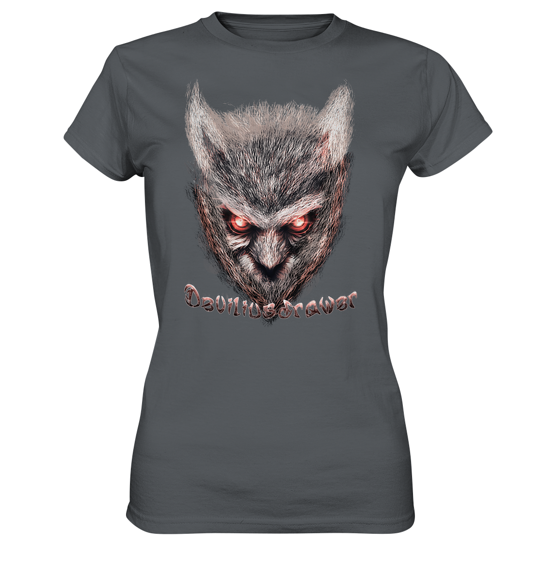 Deviliusdrawer Red Eyed Owl - Ladies Premium Shirt