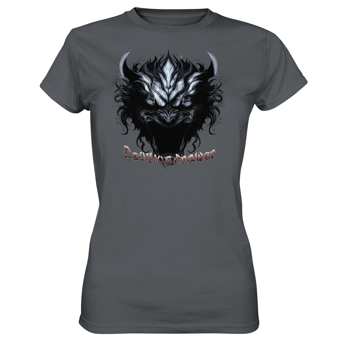 Deviliusdrawer Zombie Demon - Ladies Premium Shirt