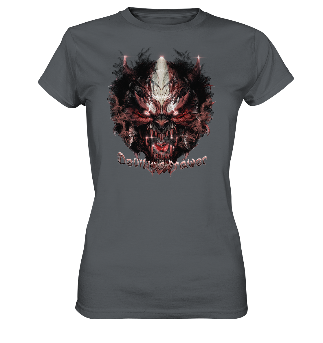 Deviliusdrawer Bloody Demon Vampire - Ladies Premium Shirt