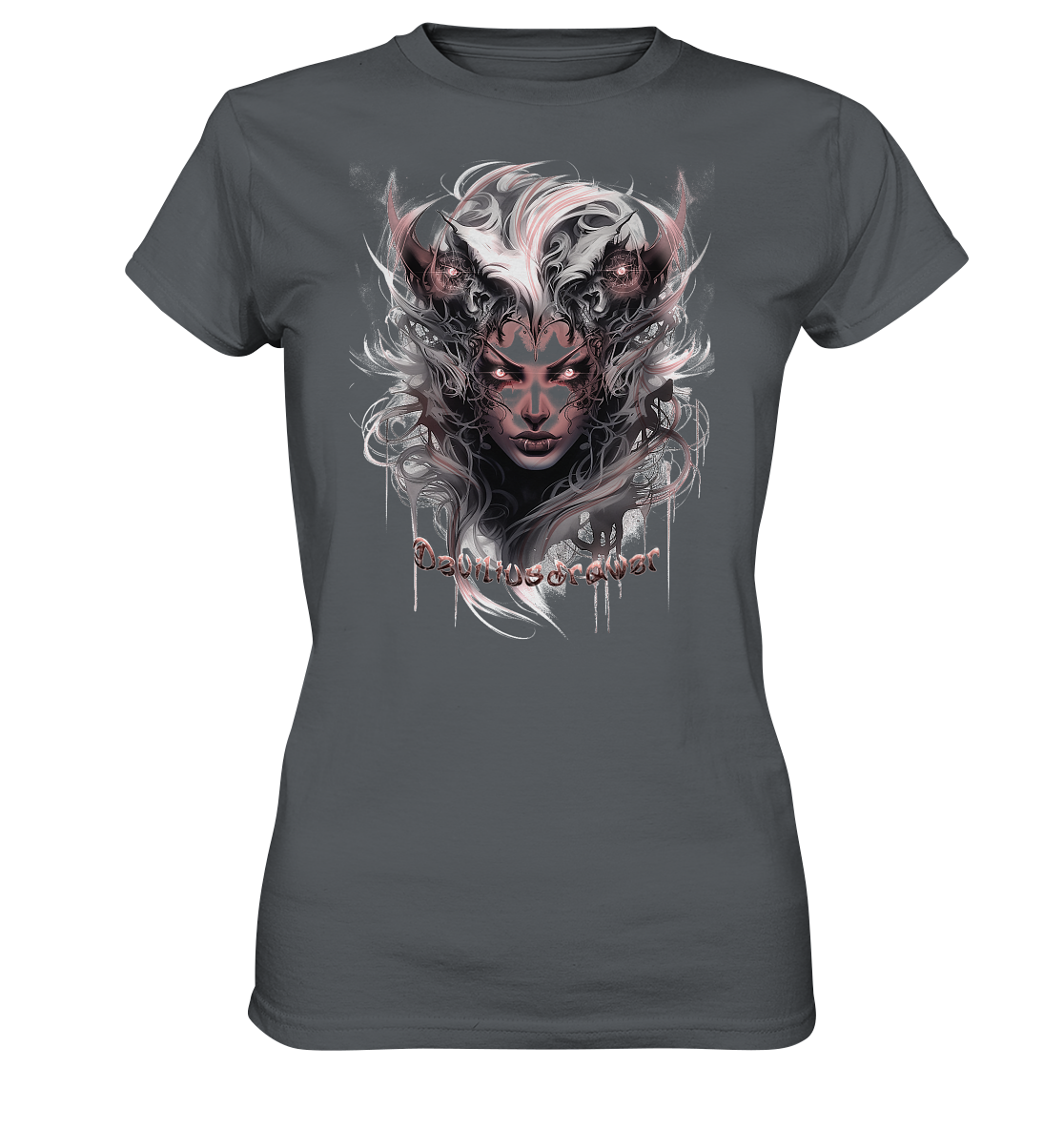 Deviliusdrawer Demonic Elf - Ladies Premium Shirt