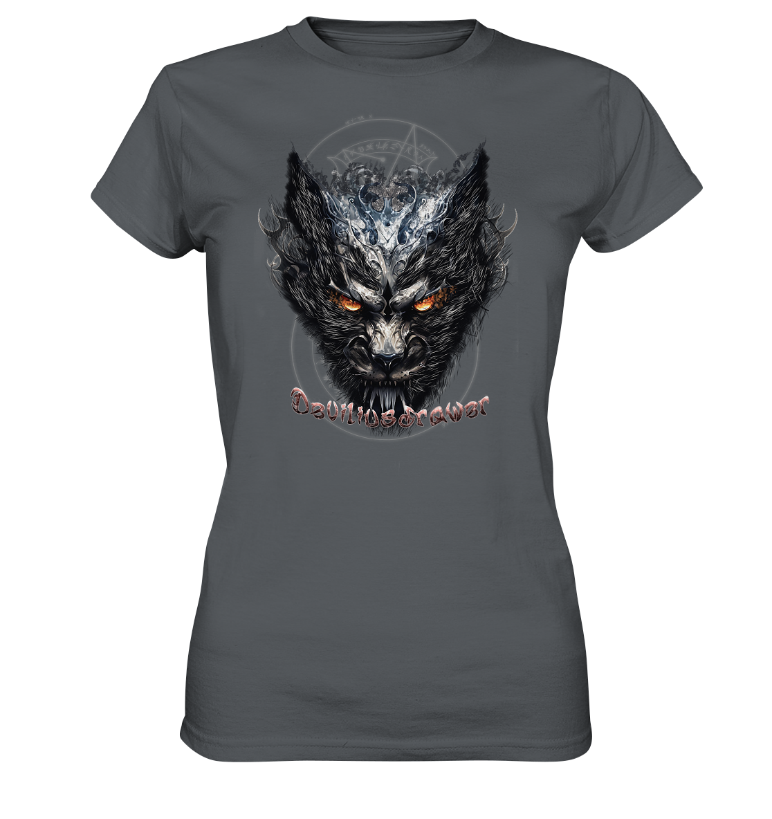 Deviliusdrawer Iron Cat - Ladies Premium Shirt