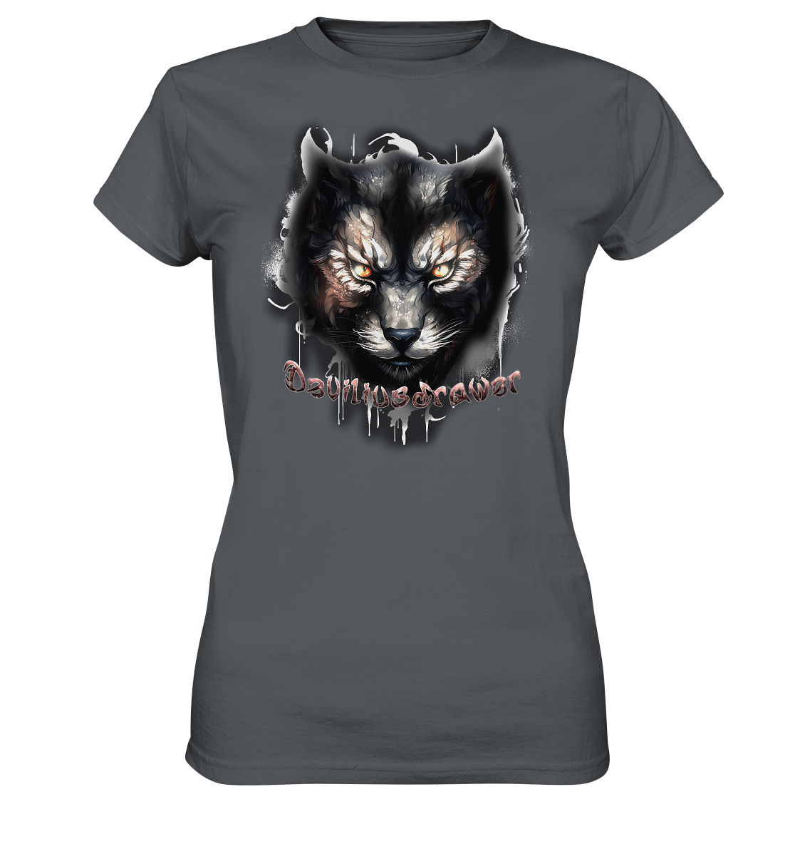 Deviliusdrawer Vampire Cat - Ladies Premium Shirt