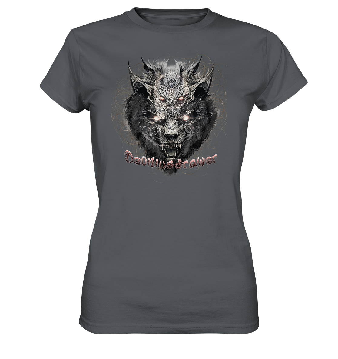 Deviliusdrawer Magical Beast Cat - Ladies Premium Shirt