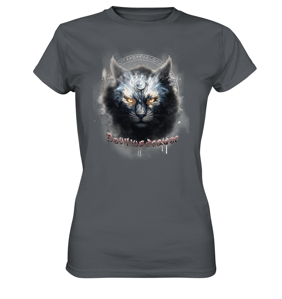 Deviliusdrawer Mysthic Cat - Ladies Premium Shirt