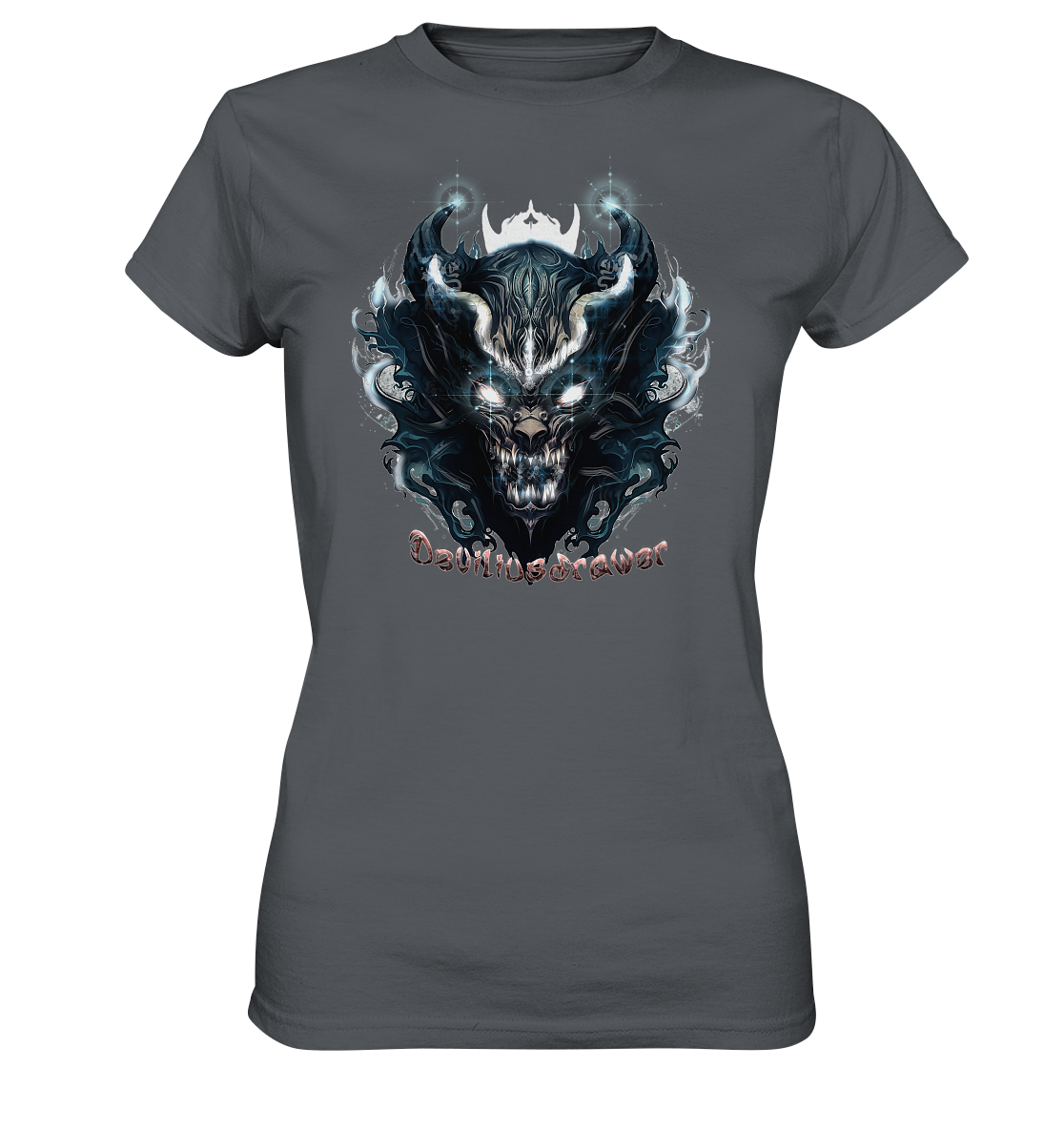 Deviliusdrawer Demonic Star - Ladies Premium Shirt