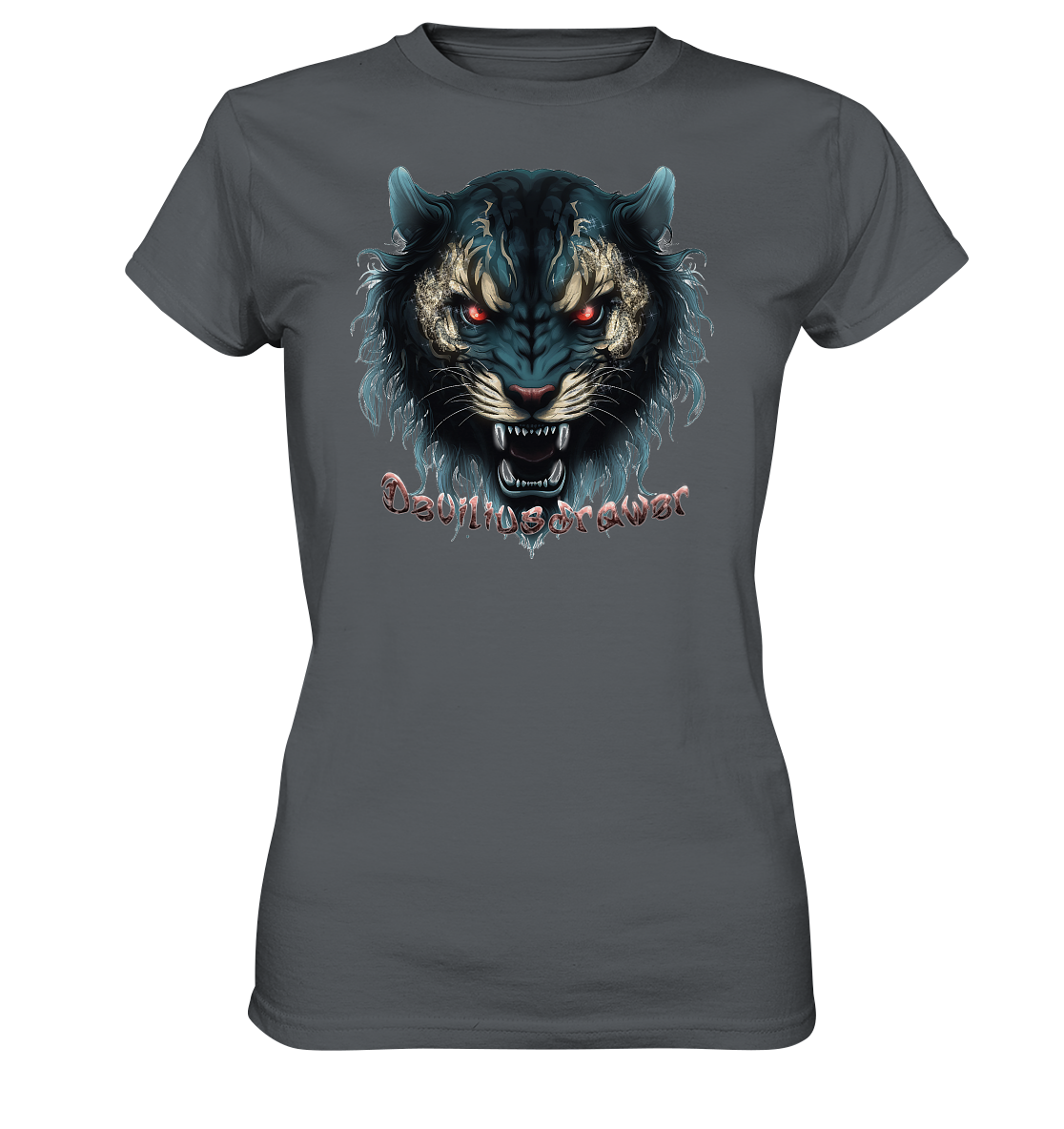 Deviliusdrawer Tigercat - Ladies Premium Shirt
