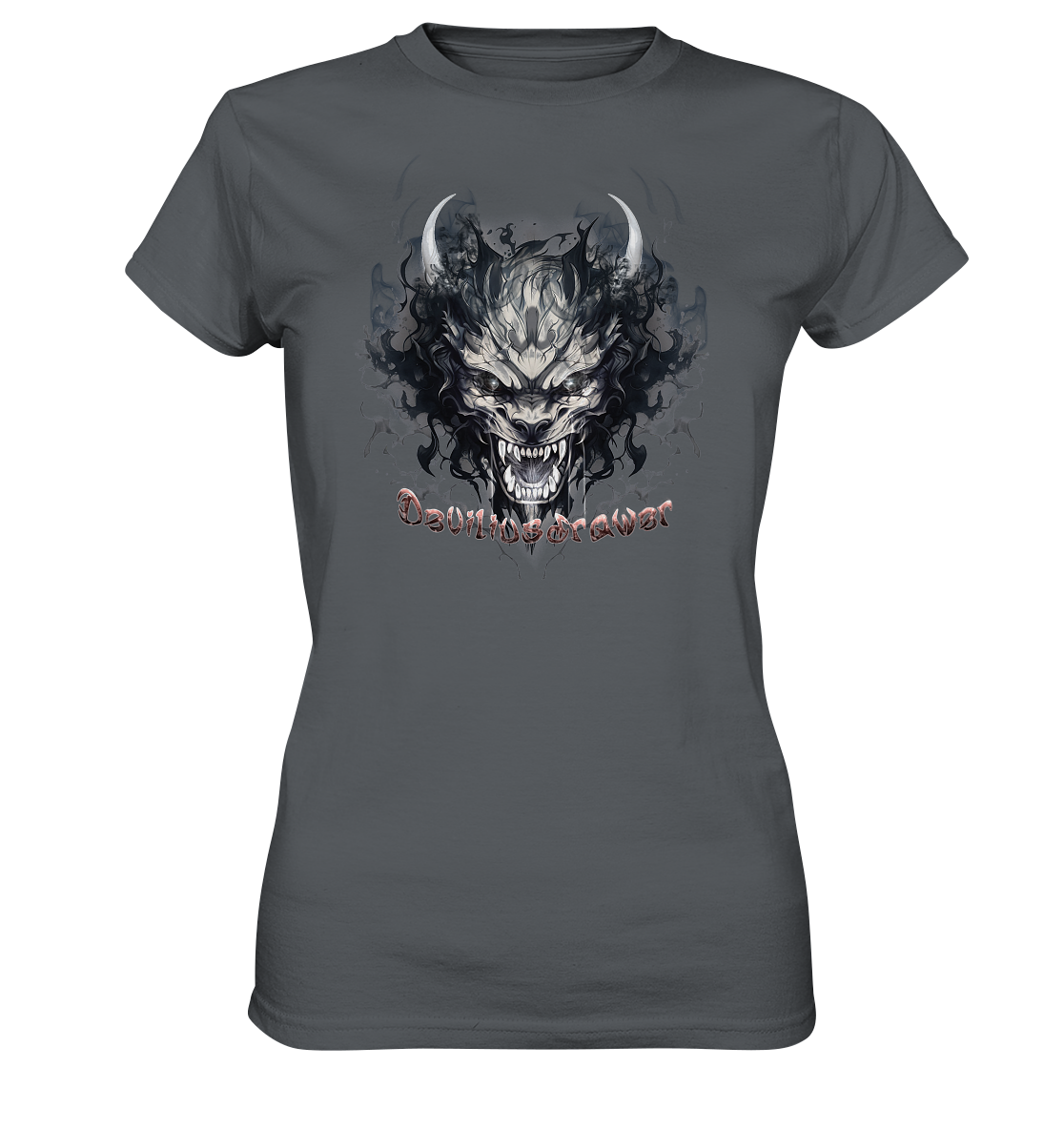 Deviliusdrawer Smoke Beast - Ladies Premium Shirt