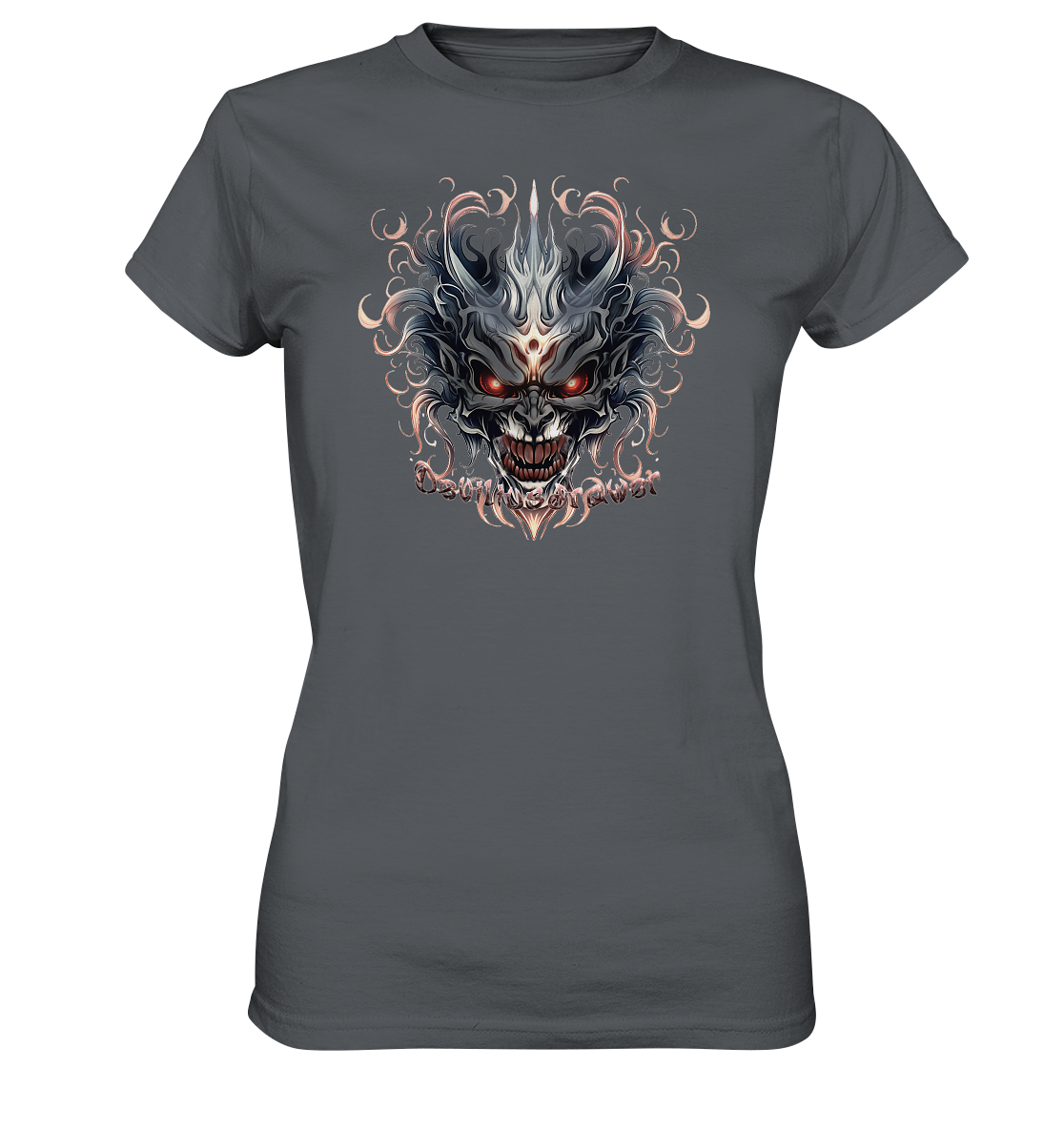Deviliusdrawer Demon Mask - Ladies Premium Shirt