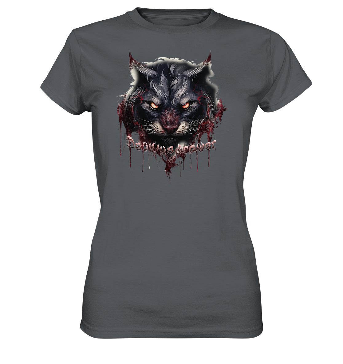 Deviliusdrawer Badass Cat - Ladies Premium Shirt