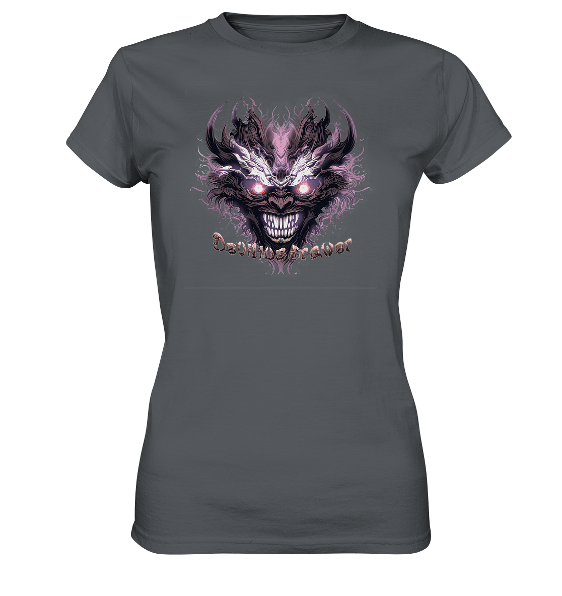 Deviliusdrawer Crazy Mask - Ladies Premium Shirt
