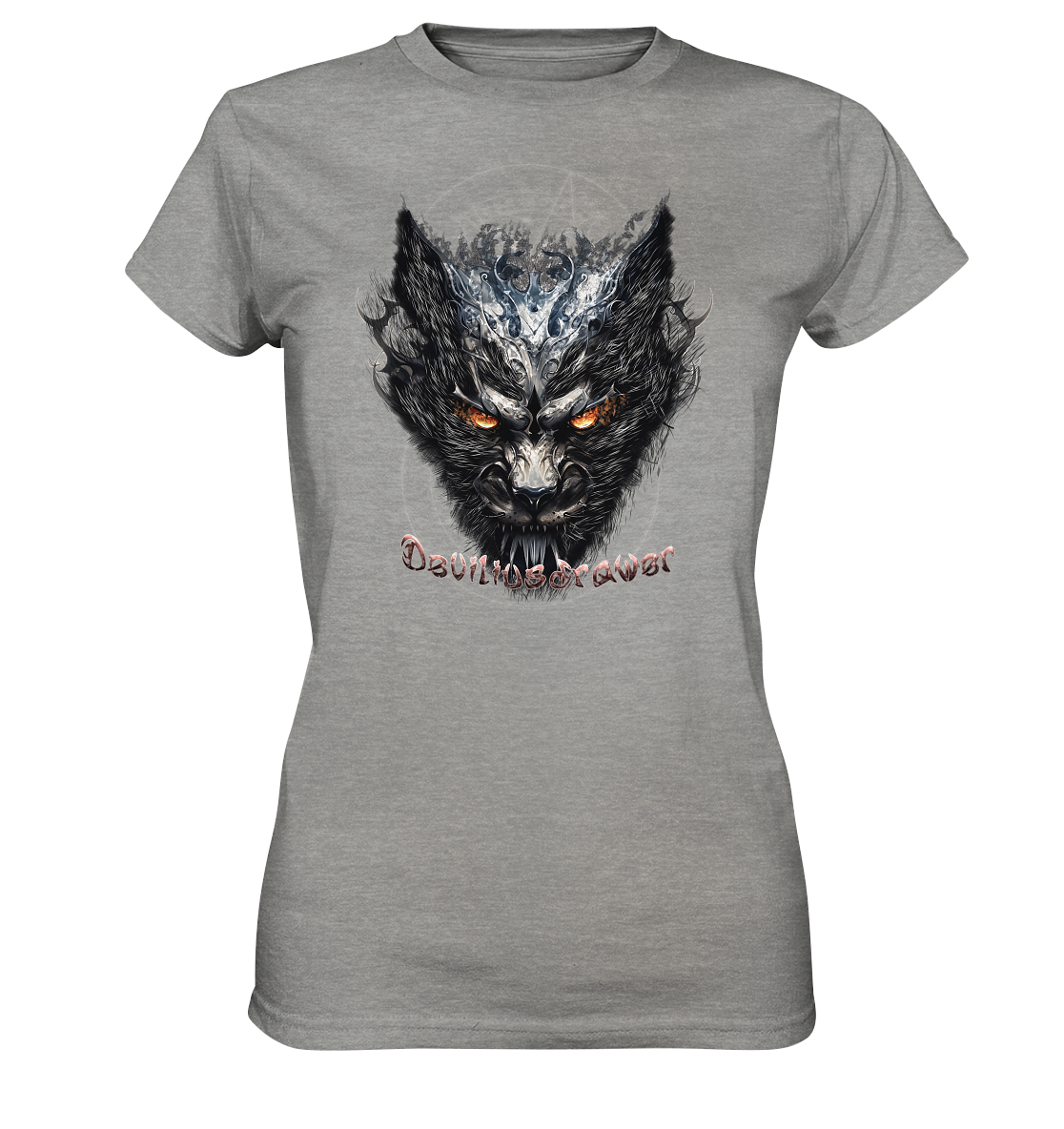 Deviliusdrawer Iron Cat - Ladies Premium Shirt