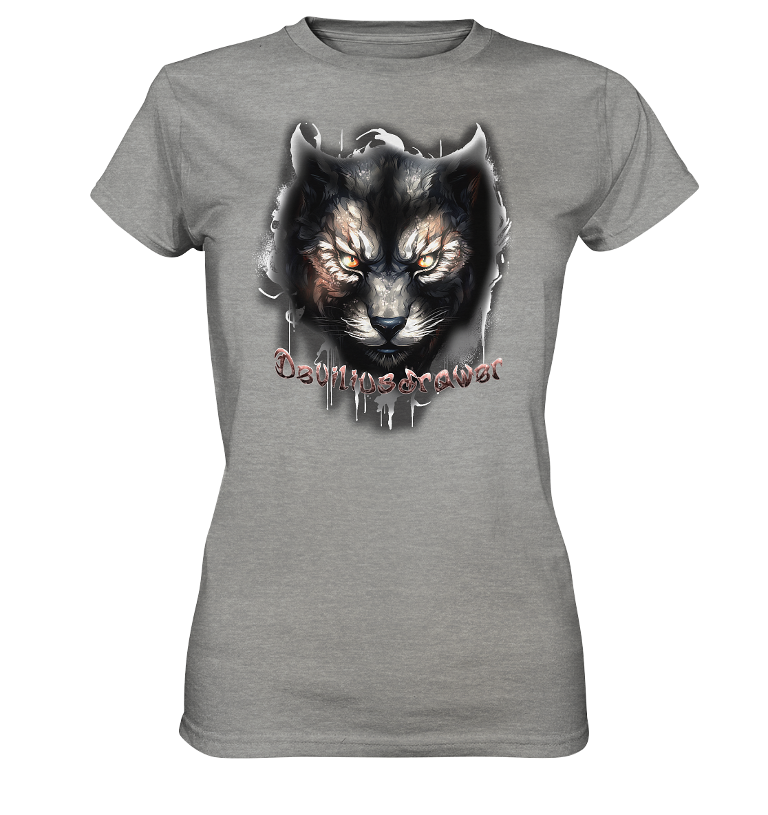 Deviliusdrawer Vampire Cat - Ladies Premium Shirt