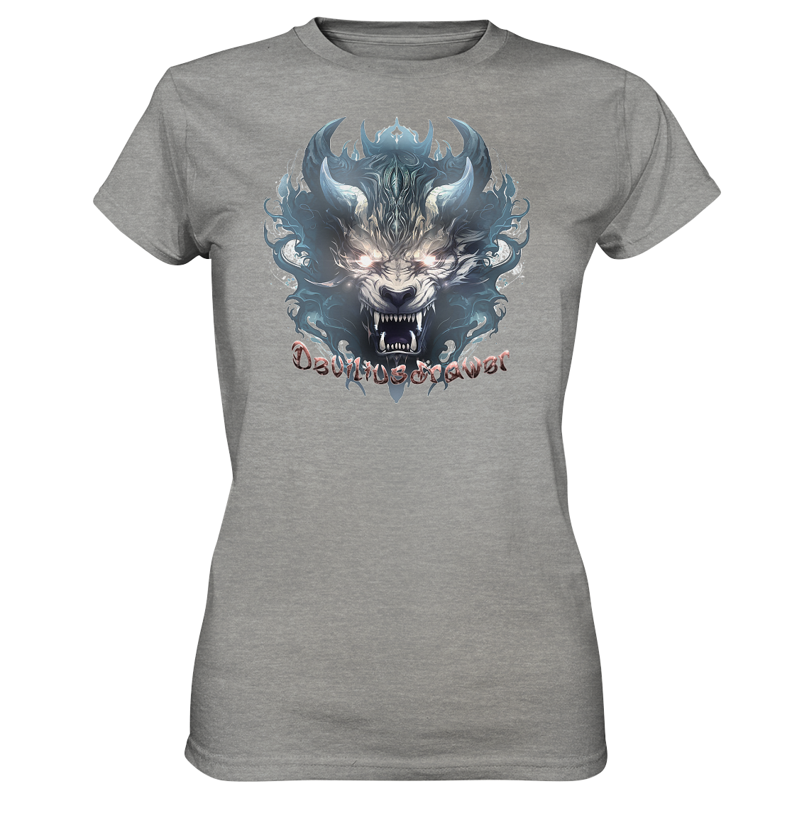Deviliusdrawer Water Horn Tiger - Ladies Premium Shirt