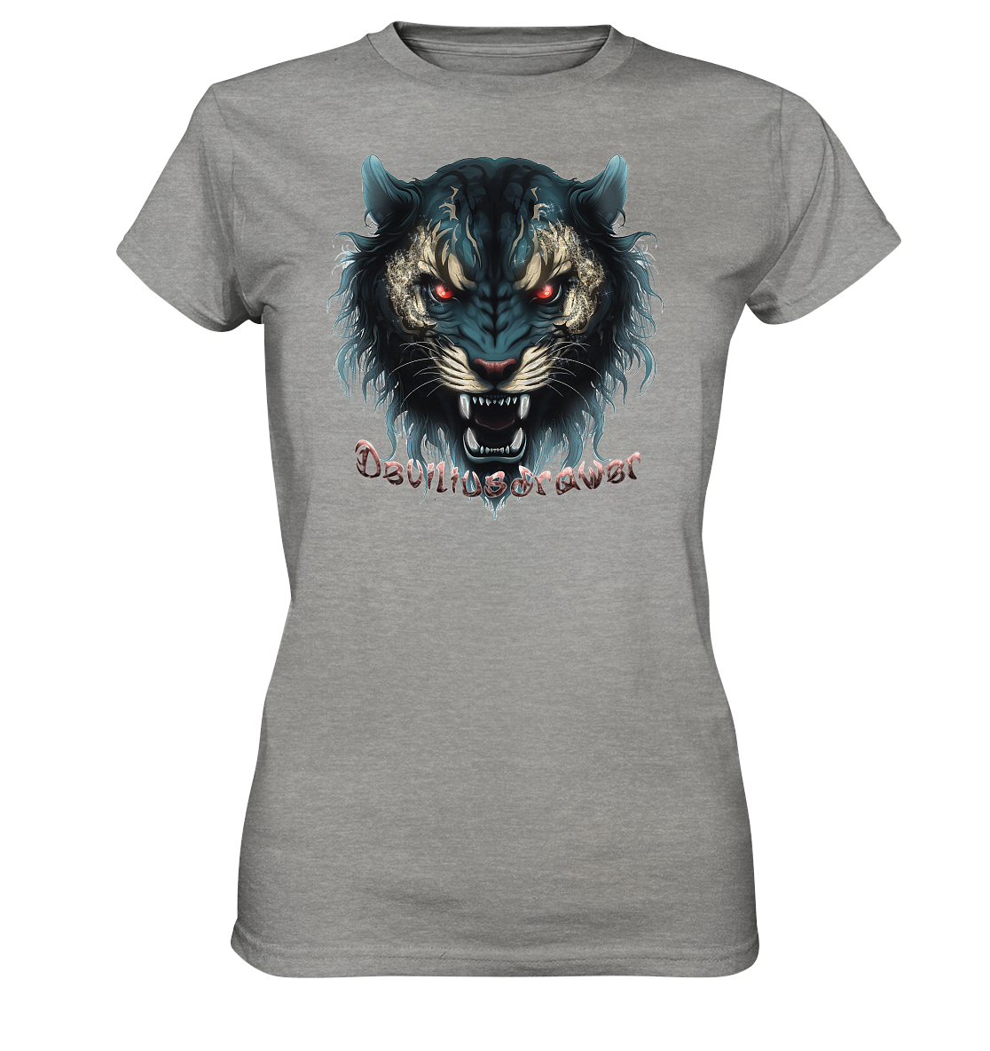 Deviliusdrawer Tigercat - Ladies Premium Shirt
