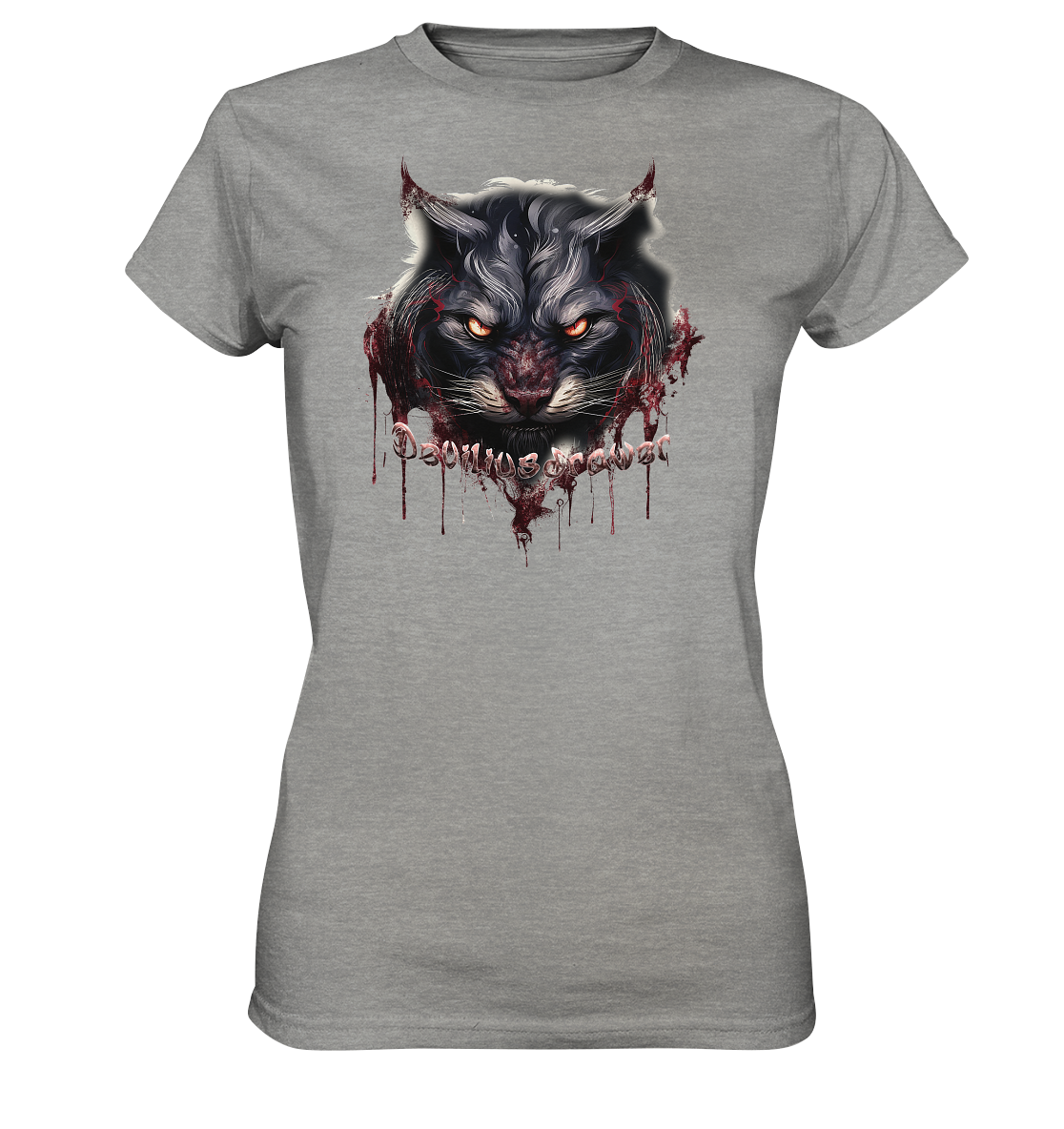 Deviliusdrawer Badass Cat - Ladies Premium Shirt