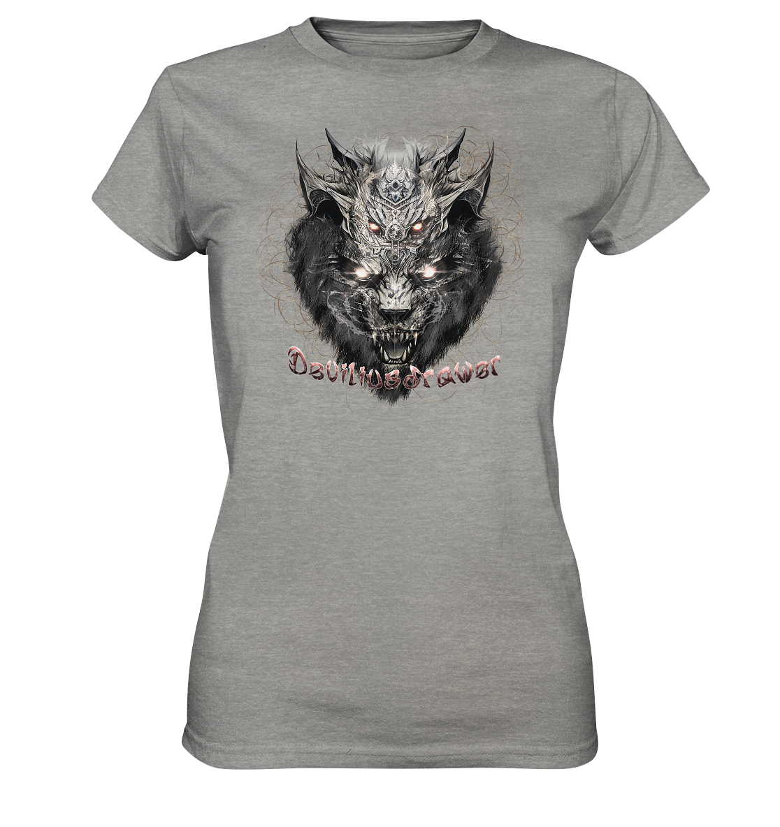Deviliusdrawer Magical Beast Cat - Ladies Premium Shirt
