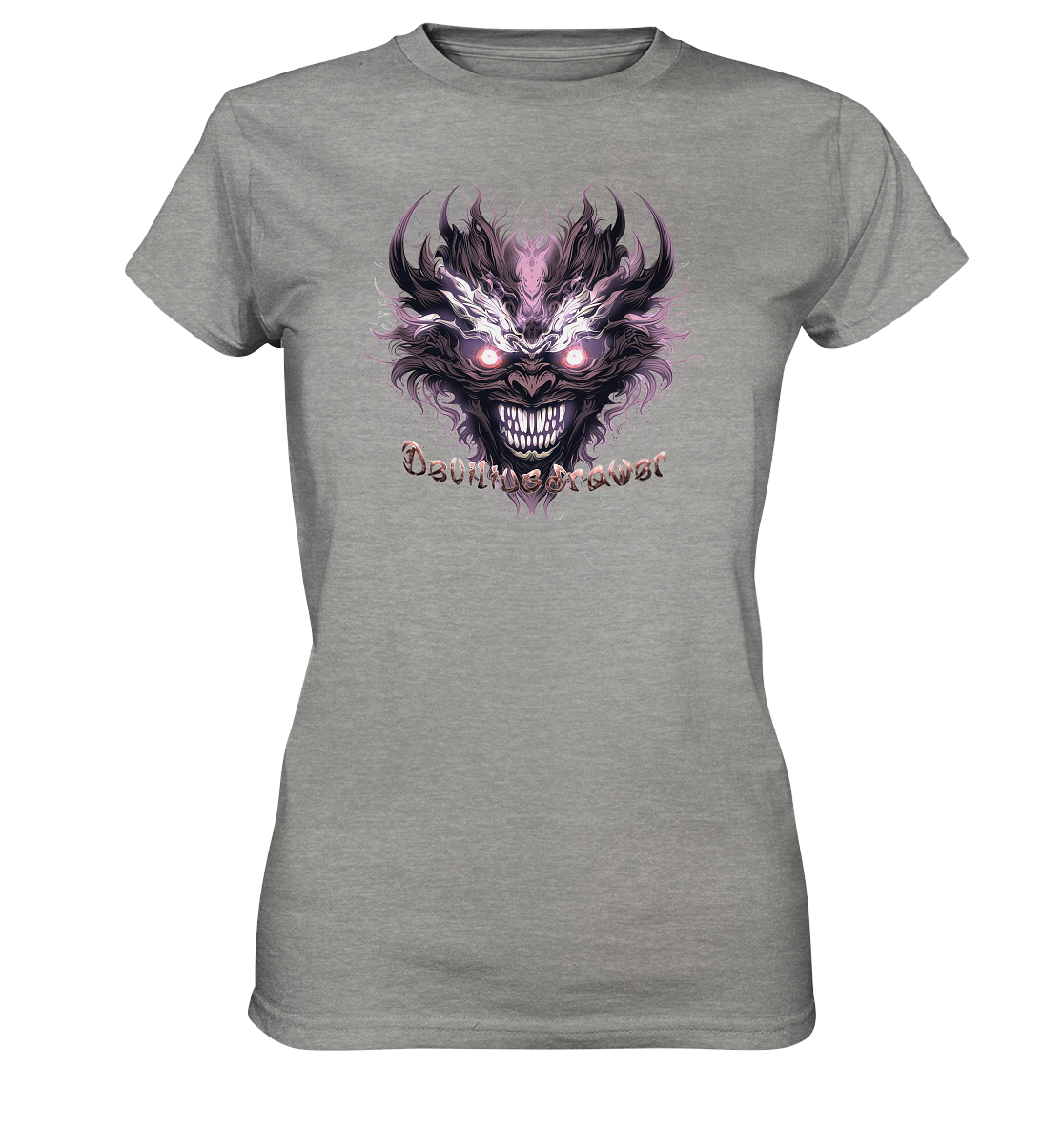 Deviliusdrawer Crazy Mask - Ladies Premium Shirt
