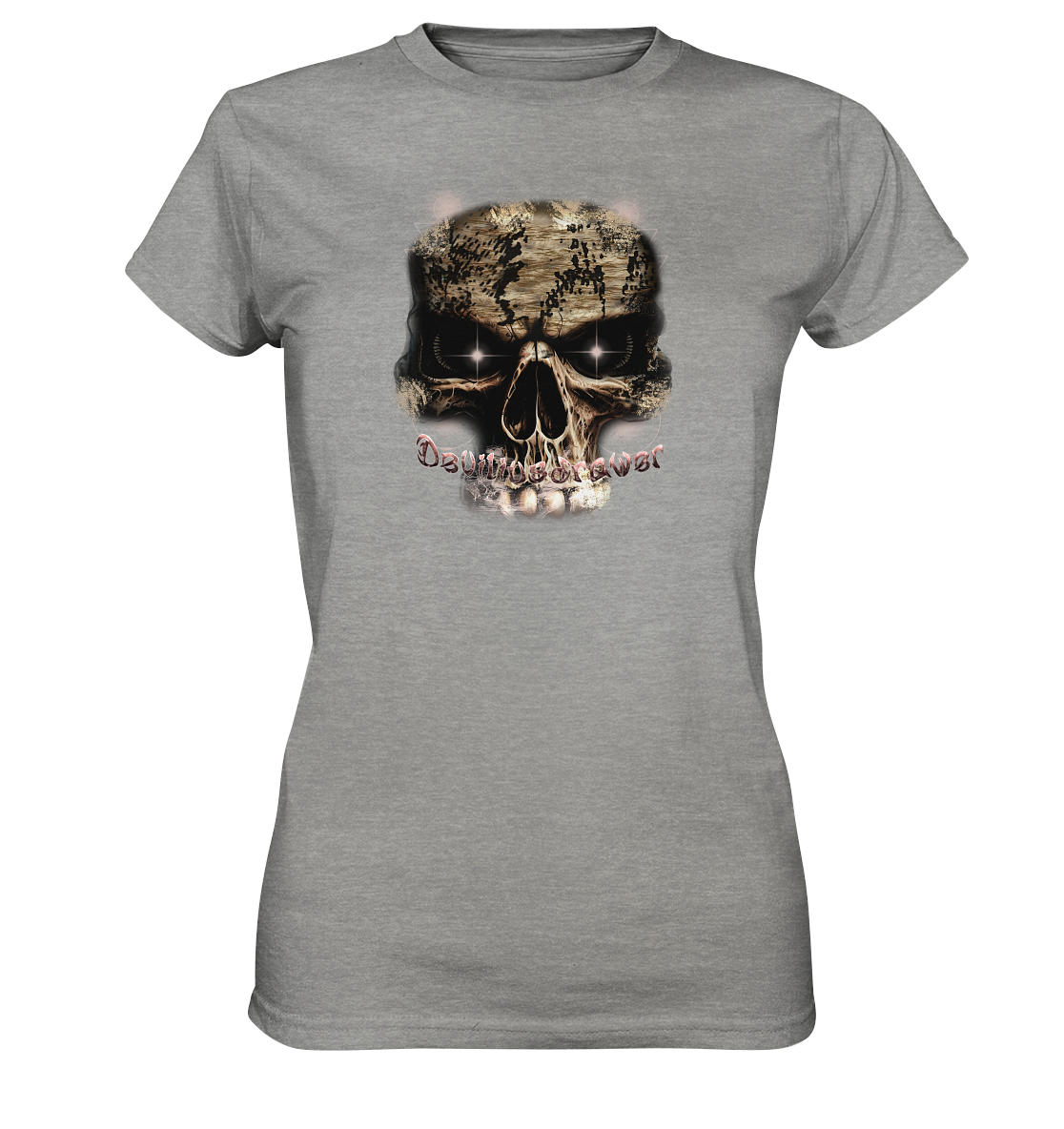 Deviliusdrawer Skeleton Eye - Ladies Premium Shirt