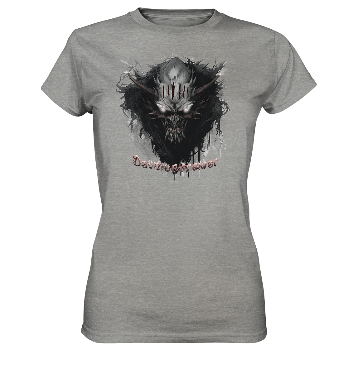 Deviliusdrawer Dark Smoke Demon - Ladies Premium Shirt