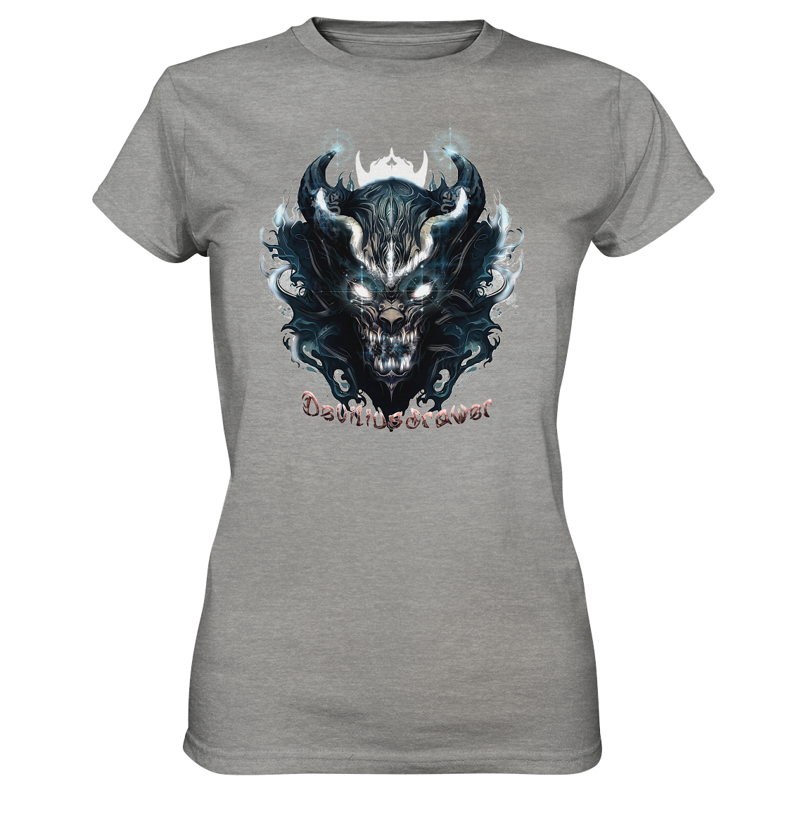 Deviliusdrawer Demonic Star - Ladies Premium Shirt
