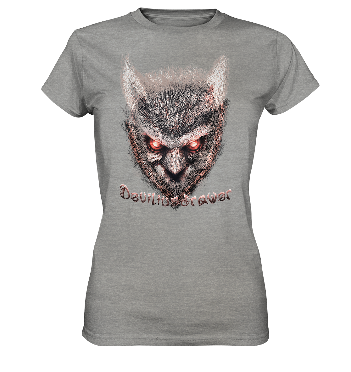 Deviliusdrawer Red Eyed Owl - Ladies Premium Shirt