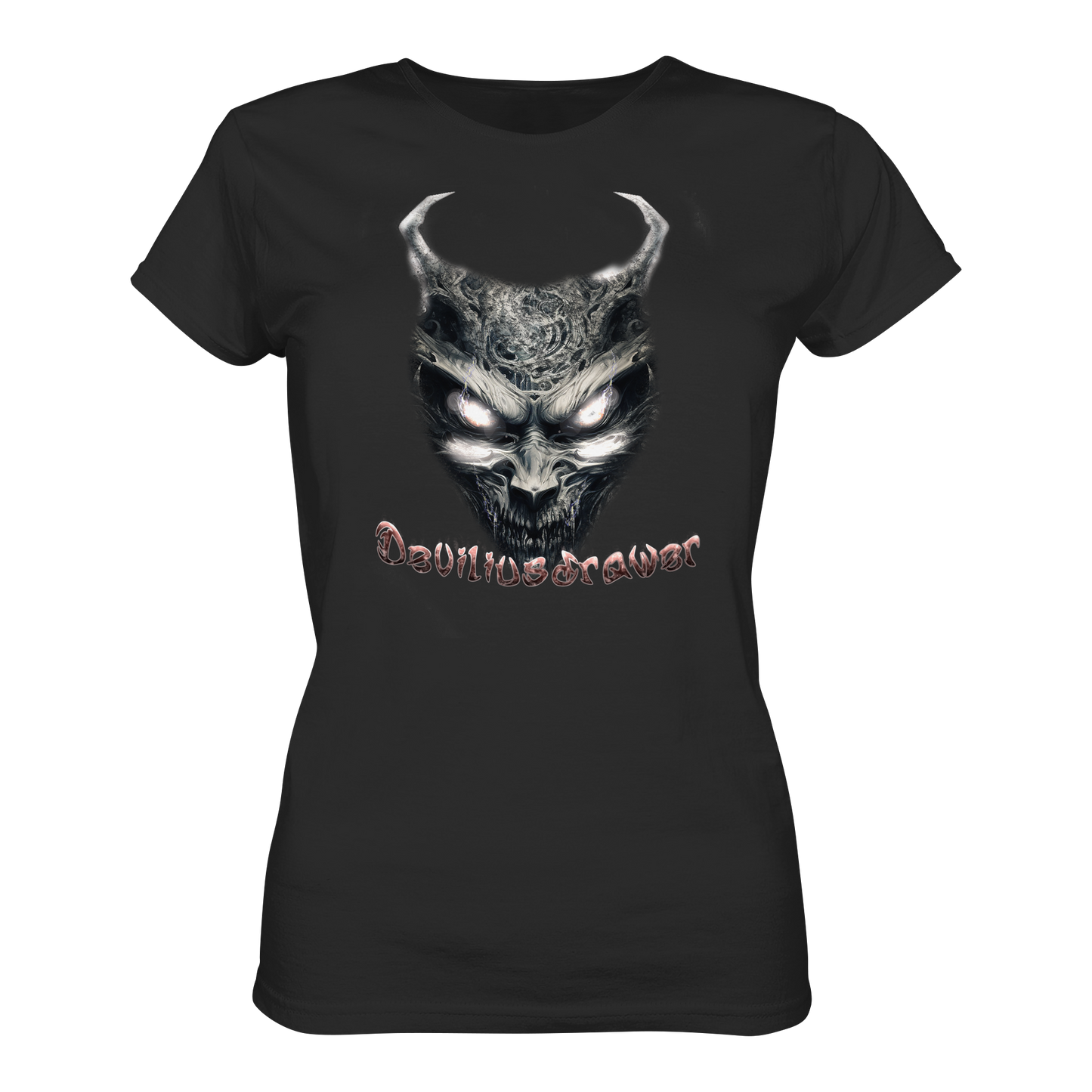 Couple Wear Demonic Evil Zombie - Classic and Ladys Premium T-Shirt
